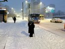 Мощный снегопад идет на Кировскую область