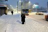 Мощный снегопад идет на Кировскую область