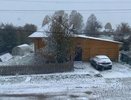 Первый снег выпал в Кировской области