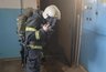 Миниатюра новости: Пять человек спасли из загоревшегося в Коминтерне подъезда