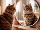 Узнают ли кошки своё отражение: что на самом деле происходит у зеркала