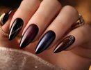 Нюд - это уже прошлый век: 5 тёмных дизайнов ногтей, которые в 2026 собирают все комплименты