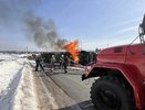Водитель чудом уцелел в ДТП со вспыхнувшей фурой у Афанасьево