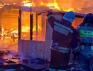 Семь пожарных расчетов тушили жилой дом под Вятскими Полянами