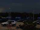 По Нагорскому району ударила мощнейшая молния