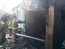 После пожара под Белой Холуницей нашли труп