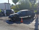 Жара и аварии спровоцировали глухие пробки в Кирове