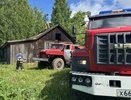Под Кировом вспыхнул жилой дом