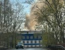 Девять пожарных расчетов тушили пожар на химическом предприятии в Кирово-Чепецке