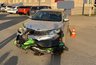 Смял авто и покалечился сам: в Кирове ребенок на мопеде влетел под иномарку