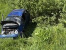 Дедушка на иномарке вылетел в кювет и покалечился под Котельничем
