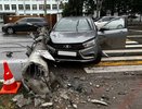 В ДТП со столбом в Кирове покалечился мужчина