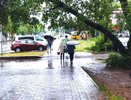 На Киров резко надвигаются грозовые ливни