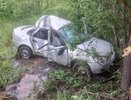 Под Слободским легковушка с двумя людьми вылетела с дороги и врезалась в дерево