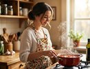 Эту заготовку я делаю уже много лет подряд, и она никогда не подводит: огурцы с кетчупом и чили - остренькие и хрустящие
