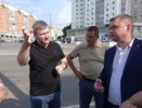 Новую разметку на Комсомольской площади в Кирове дополнят ограждениями