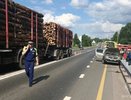 Зажатого пассажира вырезали из машины после ДТП с лесовозом под Кировом