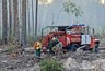 Под Кировом всю ночь тушили замеченный с самолета пожар