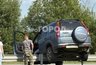 В районе Стрижевского карьера автомобиль повис на металлическом заборе