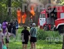 Двух человек спасли из горящего дома в центре Кирова