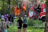 Двух человек спасли из горящего дома в центре Кирова