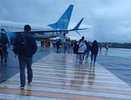 В аэропорту Победилово ограничили вылет и прилет самолетов из-за угрозы
