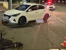 Школьник на электросамокате угодил в тройное ДТП в центре Кирова