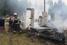 В Фаленском районе огонь уничтожил животноводческую ферму с поголовьем скота