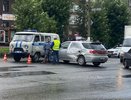 ДТП с полицейской машиной в Кирове попало на видео