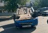 Появились подробности ДТП с опрокинувшейся иномаркой в центре Кирова