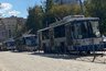 Обесточенные троллейбусы перегородили центральную улицу в Кирове
