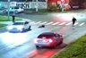 Водитель Весты снес с ног двух пешеходов на Блюхера и попал на видео
