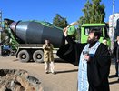 На набережной Грина начали заливать фундамент Феодоровского храма