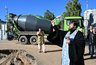 На набережной Грина начали заливать фундамент Феодоровского храма