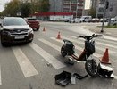 Подростка выкинуло прямо на иномарку в тройном ДТП на Некрасова