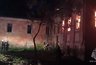 Масштабный пожар на территории КВАТУ поразил два здания