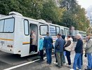 Кировчане выстроились за прививкой от гриппа на Театральной площади