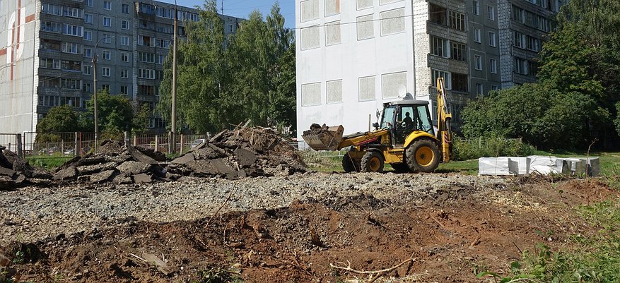 На Маршала Конева построят спортивную площадку за 1,5 миллиона рублей