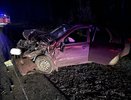 В Кирове на трассе столкнулись три автомобиля: три человека травмированы