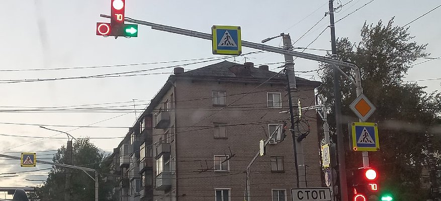 В Кирове после изменения схемы движения образуются пробки на дорогах