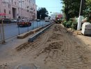 В Кирове попытались поставить бетонные бордюры вместо гранитных