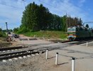 В микрорайоне Радужный ж/д переезд временно перекроют
