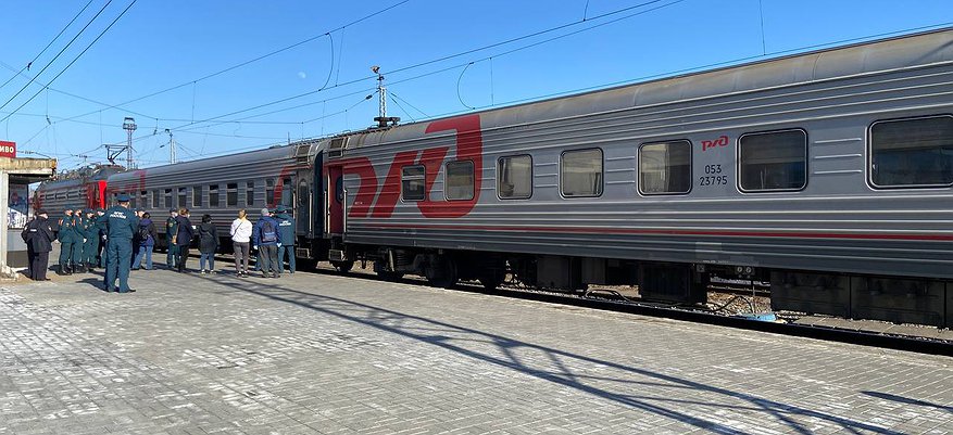 В Киров прибыл поезд с беженцами из Донецкой и Луганской Народных Республик