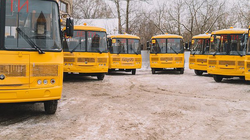 Главная картинка новости: Школьный автопарк Кировской области обновился 30 комфортабельными автобусами