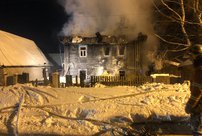 В Кирове сгорел дом: есть погибшие, среди них дети