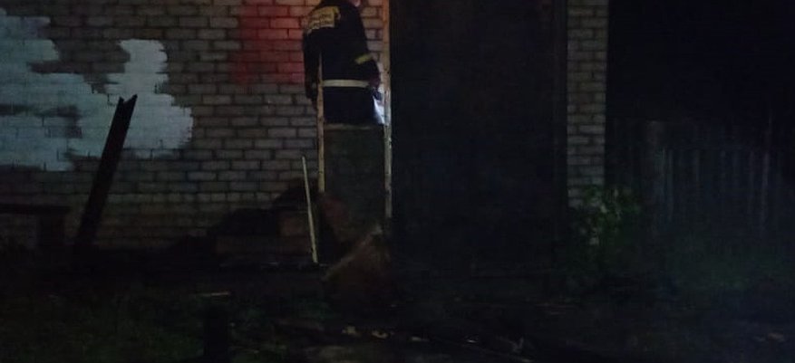 В Кировской области в школе произошел пожар