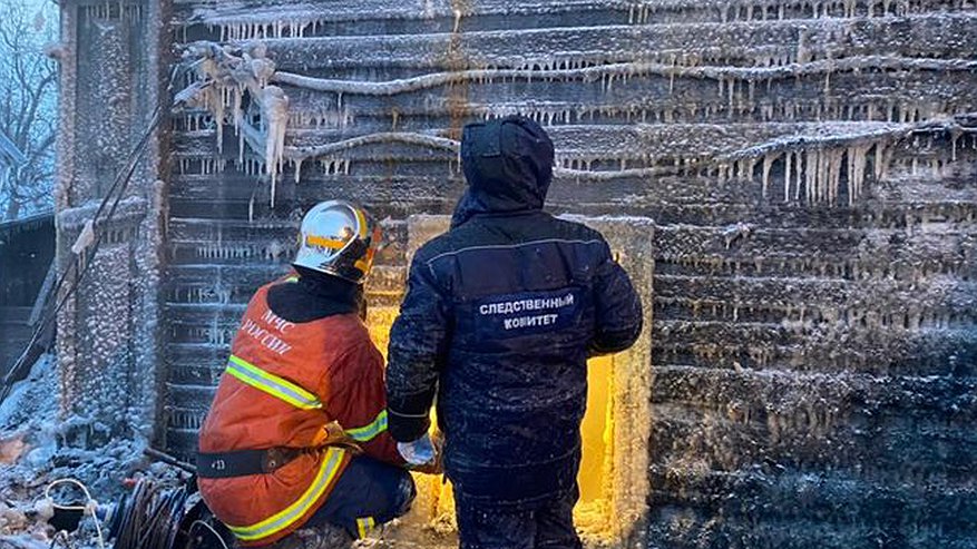 Главная картинка новости: На месте пожара в Кирове обнаружены тела четырех детей