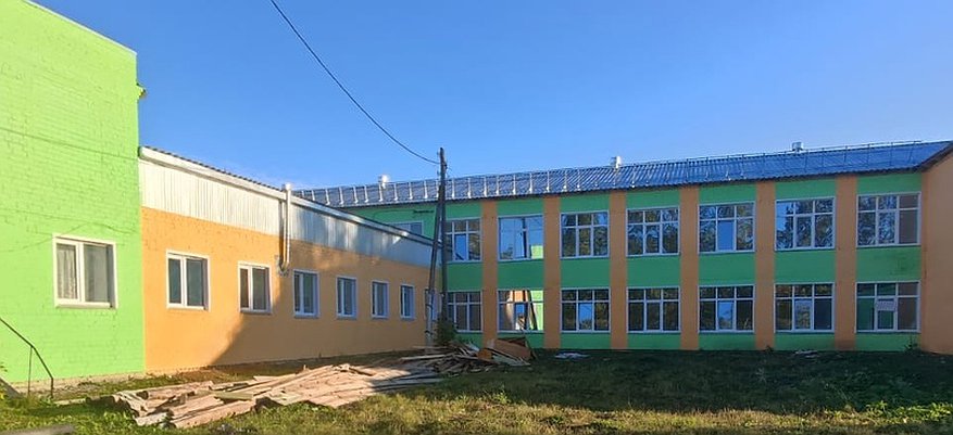 В сельской школе Нолинского района завершается капитальный ремонт