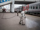 В Кирове на железнодорожном вокзале провели дезинфекцию