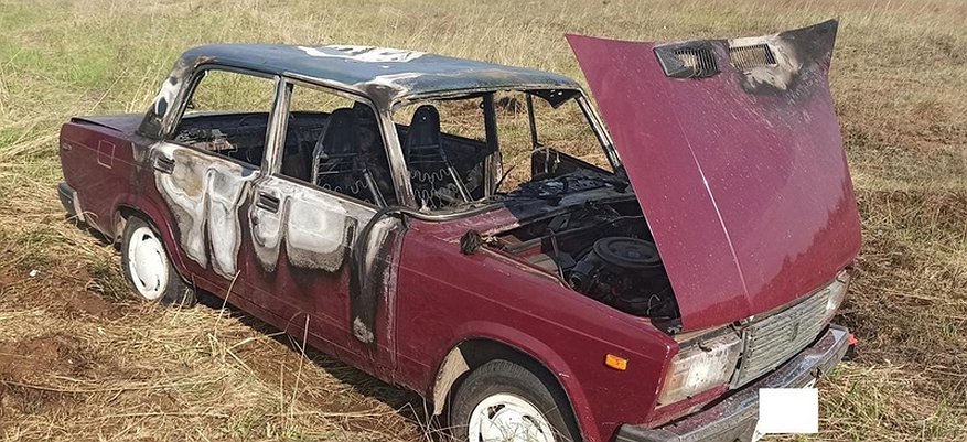 В Кировской области в автомобиле вспыхнул баллон с газом: водитель погиб